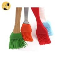 Heat Resistant Food Grade Baking Pastry Tools Bristle Washing Oil Dish Pastry Mask Cleaning Basting Silicone Brush