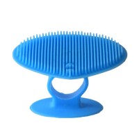 2021 Portable Food-grade  Waterdrop Silicone Shampoo Brush Waterdrop Facial Cleansing Brush