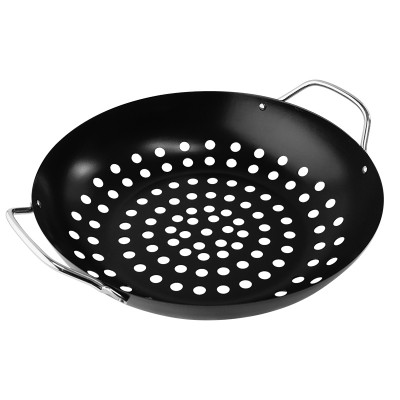 2020 Non Stick BBQ  Grill Pan Barbecue Grill Vegetable basket